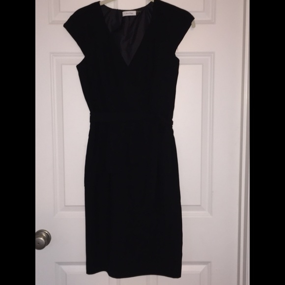 Calvin Klein wool crepe dress - Picture 2 of 4